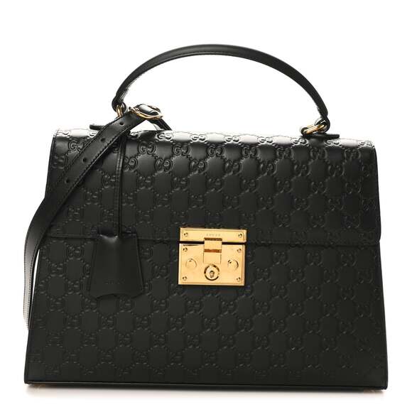 Guccissima Signature Medium Padlock Top #242175G15B